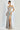 Prom Dresses Formal Long Fitted Slit Beaded Prom Dress Silver