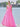 Prom Dresses Long Cap Sleeve Prom Ball Gown Hot Pink
