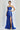 Prom Dresses Prom Corset Long Formal Slit Beaded Dress Royal Blue