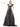 Prom Dresses Long Formal Satin Pocket Prom Ball Gown Black