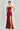 Prom Dresses Glitter Long Formal Pleated Slit Prom Dress Burgundy