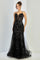 Prom Dresses Prom Mermaid Formal Long Corset Beaded Dress Black