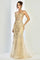 Prom Dresses Prom Mermaid Formal Long Corset Beaded Dress Champagne
