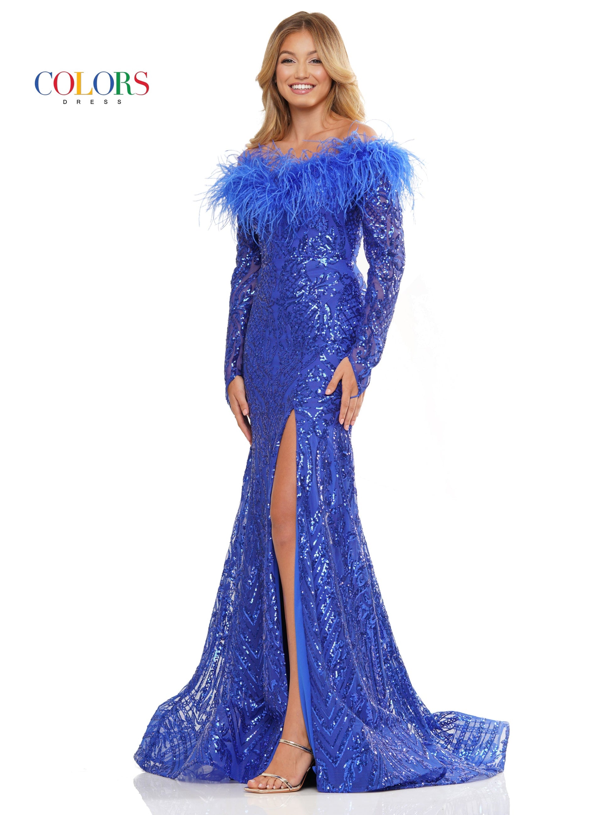 Prom Dresses Long Off Shoulder Formal Fitted Prom Dress Royal