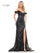 Prom Dresses Long Off Shoulder Formal Sequin Prom Dress Black
