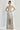 Prom Dresses Prom Metallic A Line Long Formal Pleated Dress Silver