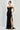 Prom Dresses Fitted Corset Prom Long Formal Beaded Fringe Slit Dress Black