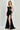Prom Dresses Fitted Long Formal Beaded Prom Slit Dress Black