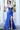Prom Dresses Fitted Long Formal Beaded Prom Slit Dress Royal Blue
