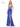 Prom Dresses Long Strapless Fitted Sequin Slit Prom Dress Royal