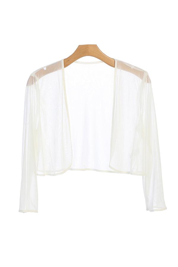 Formal Chiffon Bolero Jacket