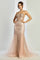 Prom Dresses Prom Long Mermaid Beaded Formal Dress Rose Gold