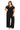 Jumpsuit Long Formal Jumpsuit Plus Size  Black