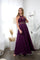 Long Formal Halter Chiffon Bridesmaids Dress