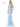Prom Dresses Long Off Shoulder Glitter Mesh Prom Dress Light Blue