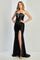 Prom Dresses Prom Long Metallic Formal Fitted Dress Black