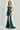 Prom Dresses Prom Long Metallic Formal Fitted Dress Emerald