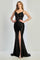 Prom Dresses Prom Fitted Lace Applique Long Formal Corset Dress Black