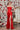 Prom Dresses Prom Fitted Slit Long Evening Formal Dress Red
