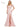 Prom Dresses Long Formal Fitted Sequin Mesh Prom Dress Pink