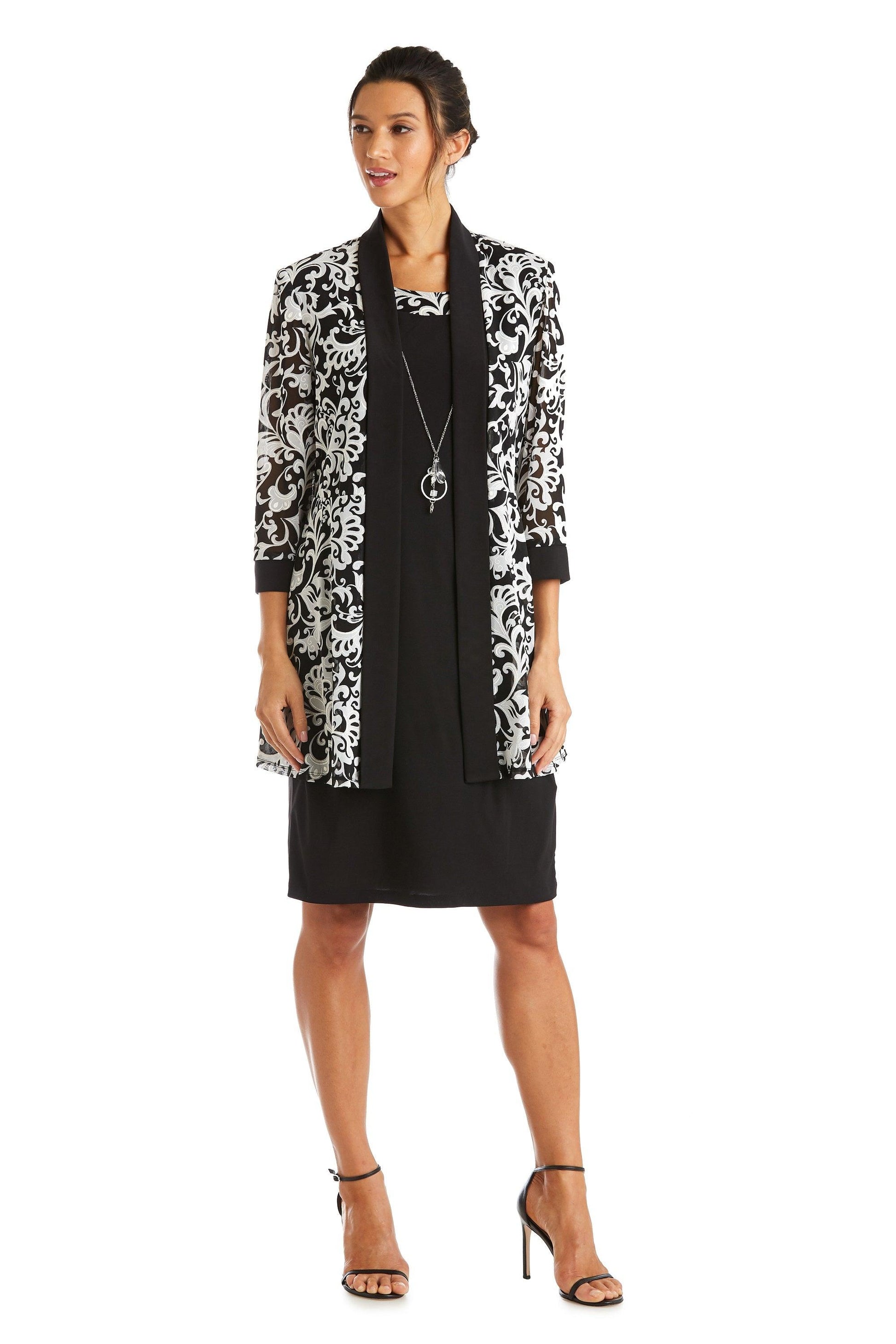 R&M Richards 3293 Short Mother Of The Bride Dress