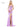 Prom Dresses Long Beaded Corset Bodice Front Slit Prom Dress  Lilac