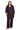 Pant Suit Long Pearl Lace Pan Suit Plus Size Dress Plum