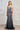 Prom Dresses Fitted Formal Long Evening Prom Dress Navy Silver