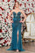 Prom Dresses Prom Long Formal Beaded Evening Dress Teal