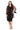 Plus Size Dresses Short Plus Size Glitter Jacket Dress Black/Red