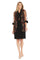 Mother of the Bride Dresses Glitter Short Petite Mother of the Bride Jacket Dress Black/Red