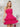 Cocktail Dresses Short A Line Crinkled Dress Fuchsia