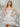 Cocktail Dresses Short A Line Crinkled Dress White