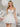 Cocktail Dresses Multi Layered Glitter Ruffle Short Dress Off White