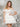 Cocktail Dresses Ruffle Skirt Corset Bodice Short Dress Off White