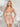 Cocktail Dresses Fitted Short Beaded Dress Rose Gold