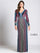 Formal Dresses Pattern Long Formal Evening Sequin Dress Black/Multi