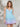 Cocktail Dresses Multi Color Ruffle Skirt Short Mini Dress Aqua Lilac