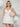 Cocktail Dresses Tiered Short Mini Dress Off White