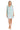 Mother of the Bride Dresses Mother of the Bride Short Metallic Jacket Dress Seafoam
