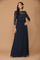 Long 3/4 Sleeve Mother of the Bride Chiffon Dress Sale