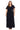 Plus Size Dresses Plus Size Long Ruffle Slit Formal Dress Navy