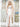 Prom Dresses Long Beaded Formal Fitted Prom Dress Off White