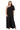 Jumpsuit Long Plus Size Overlay Formal Jumpsuit  Black