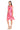 Cocktail Dresses Short Petite Floral Ruffle Knee Length Dress Lilac/Coral