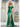 Prom Dresses Long Beaded Silky Formal Prom Dress Emerald