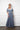 Mother of the Bride Long Flutter Sleeve Velvet Gown