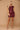 Prom Short Cap Sleeve Cocktail Party Dress Burgundy