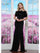 Prom Dresses Ruffle Formal Long Prom Dress Black