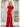 Prom Dresses Ruffle Formal Long Prom Dress Red